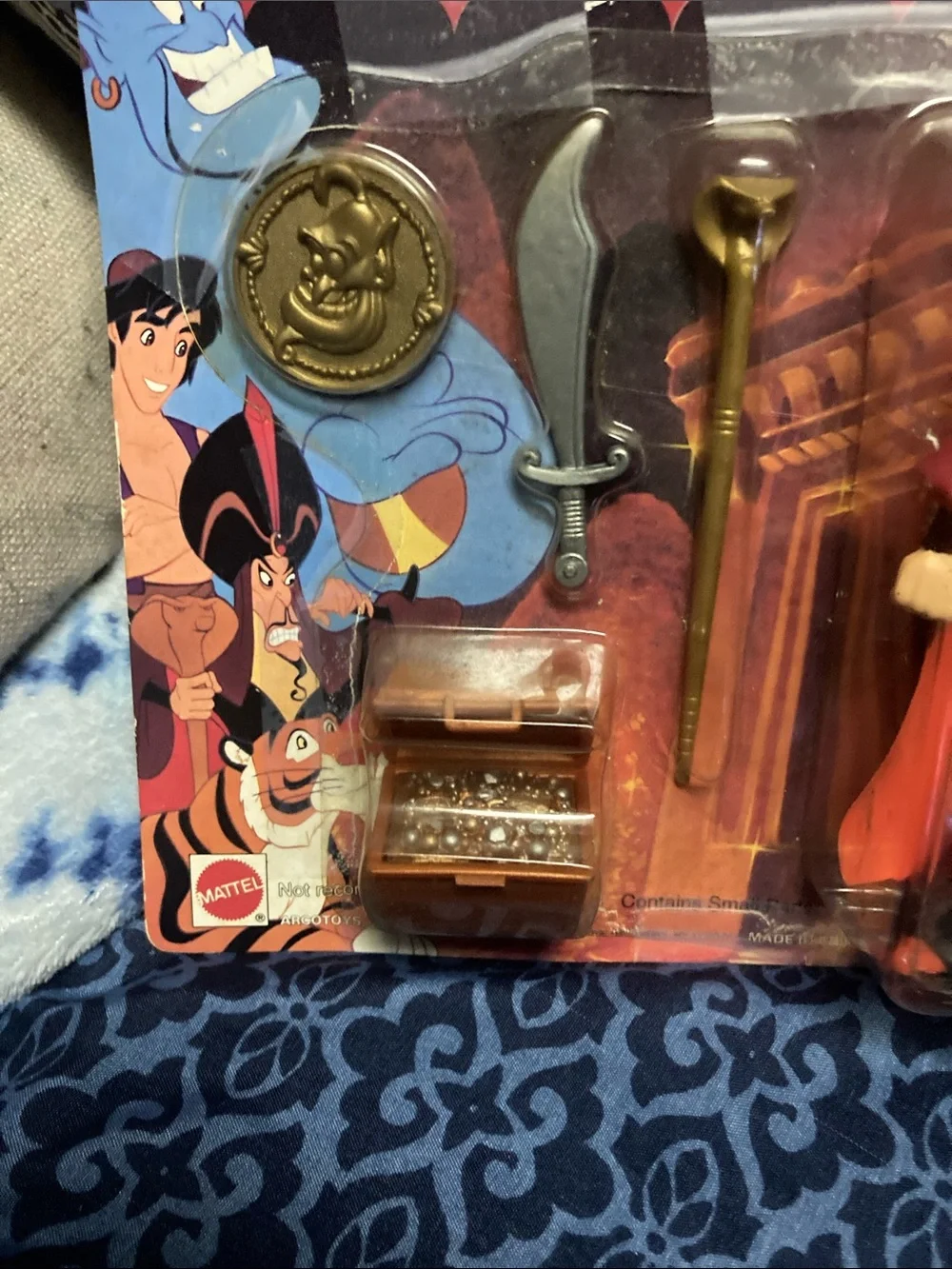 Disney Jafar Action Figure with Red & Black Robe and Gold Accessories